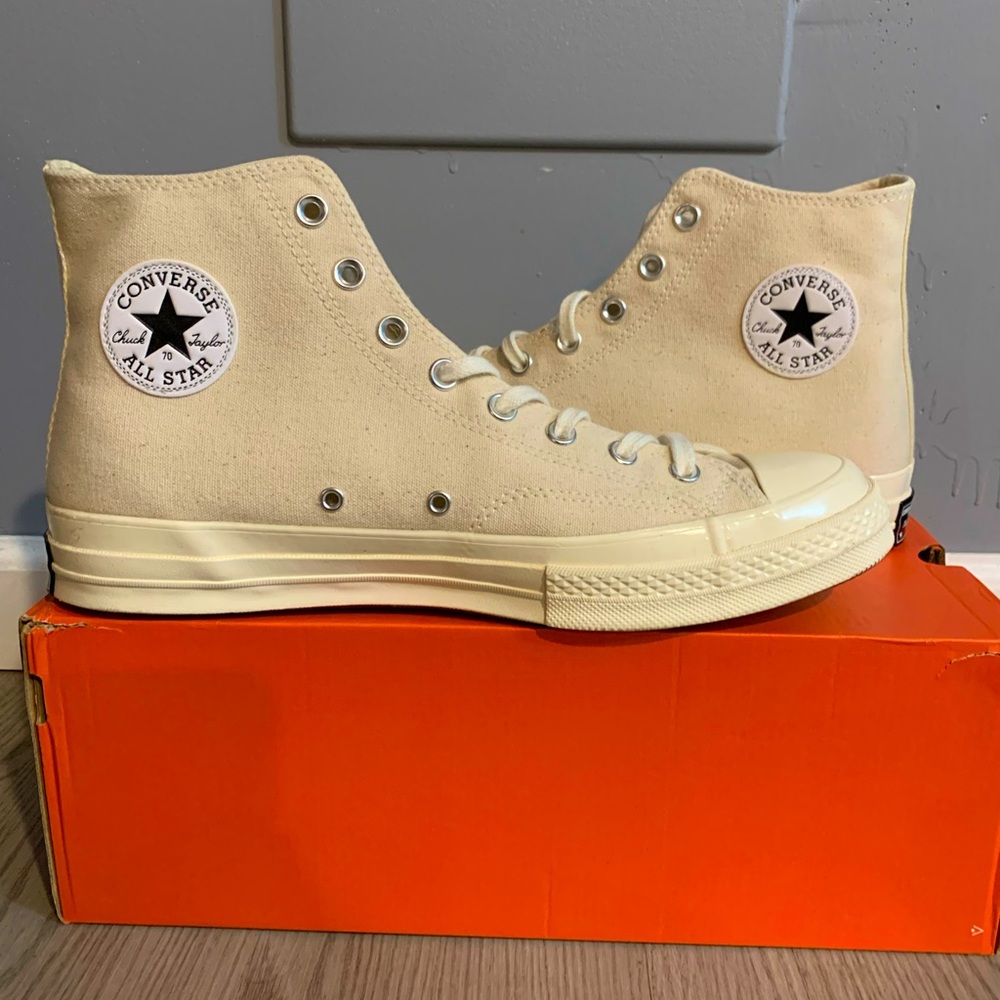 Brand New Converse Chuck 70 hi natural color Never Worn with Original Box